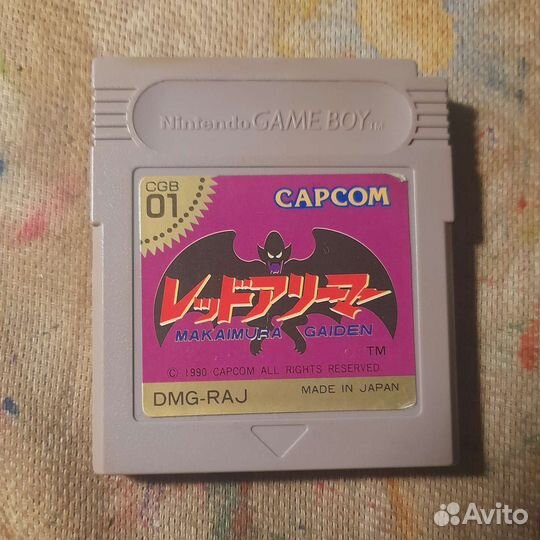 Gargoyle's Quest на Gameboy