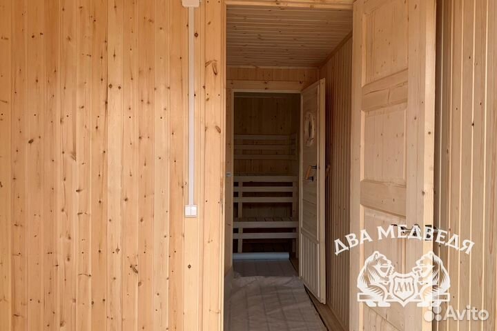 318 Баня под ключ, мобильная баня