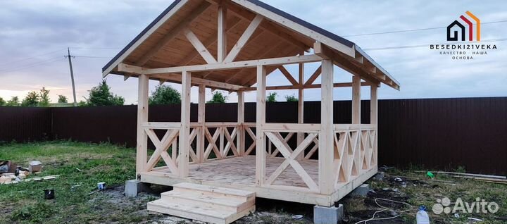 Беседка для дачи