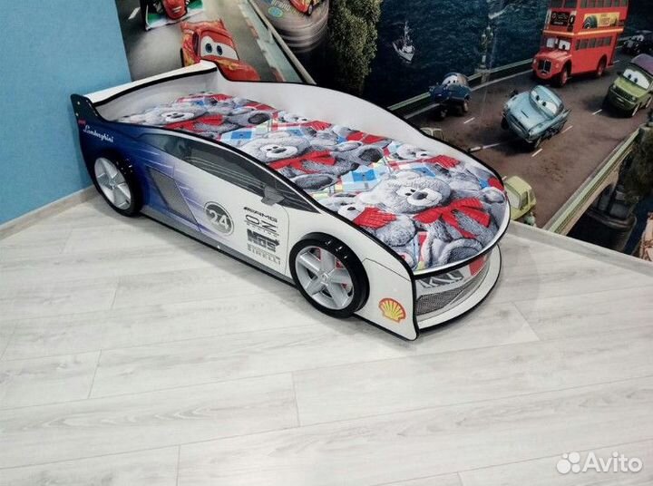 Кровать машина