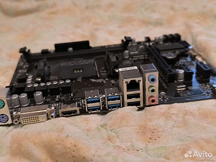 Материнская плата gigabyte ga-a320m-h