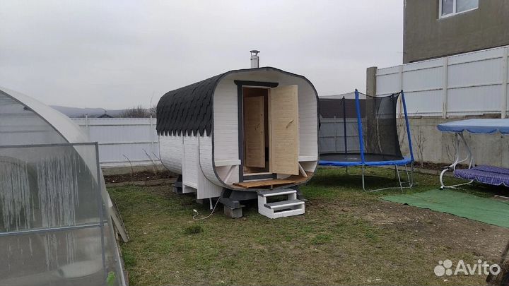 Мобильная квадро баня