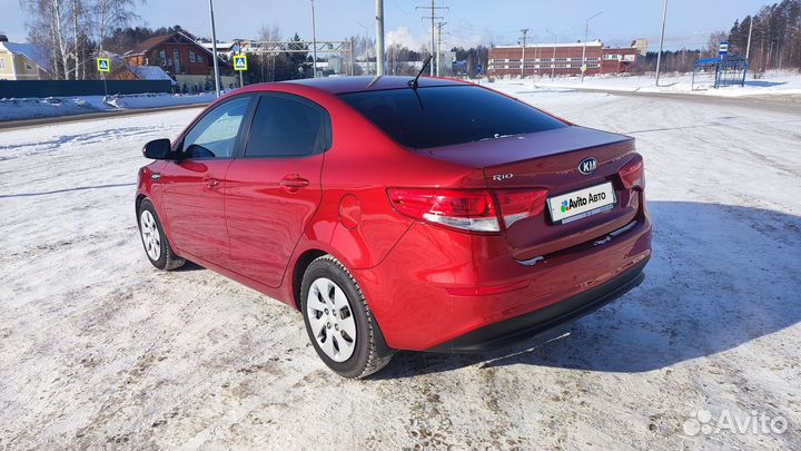 Kia Rio 1.6 AT, 2016, 57 000 км
