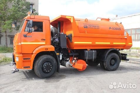 Поливомоечное оборудование на Камаз/маз