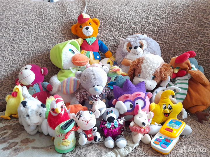 Детские игрушки мягкие