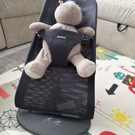 Шезлонг Babybjorn Biss mesh антрацитовый