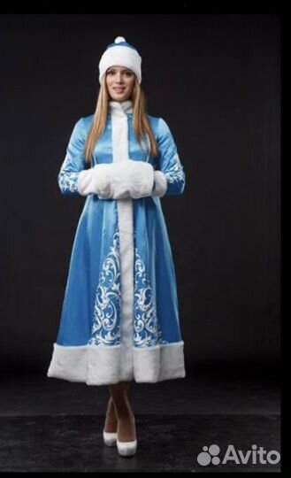 Костюм Снегурочки для взрослых