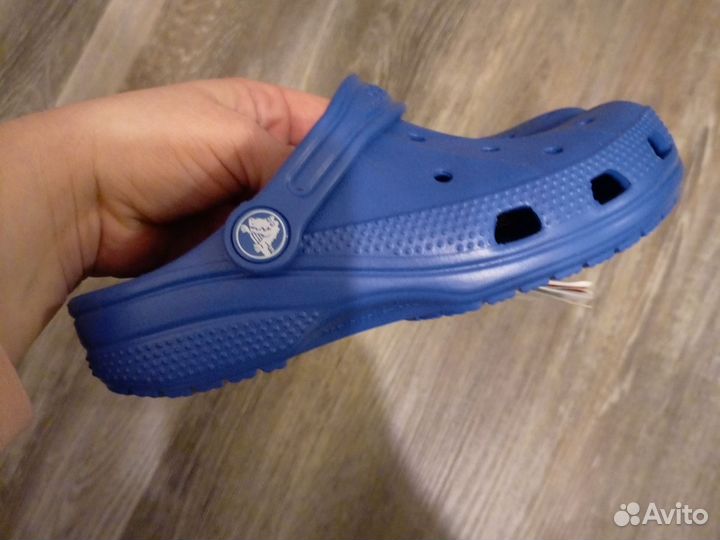 Новые Crocs Синие и Розовые размер с 27 по 33