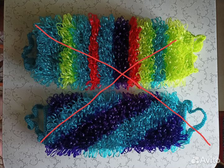 Мочалка ручной работы