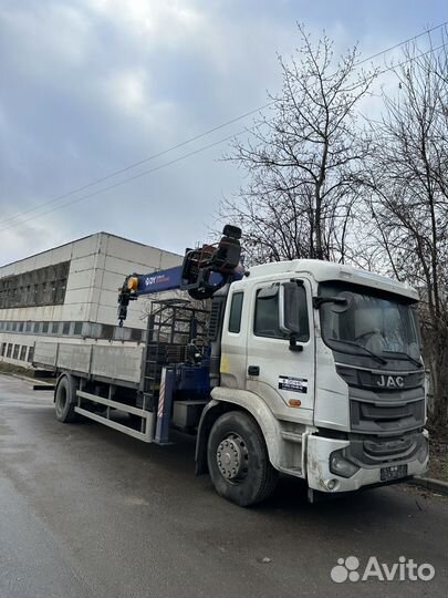 Аренда и услуги манипулятора, стрела 7 т, 22 м, борт 10 т