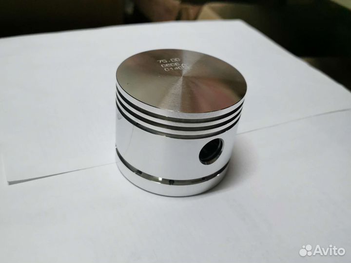 Поршень компрессора 2-х цил. 75.0 мм. Икар