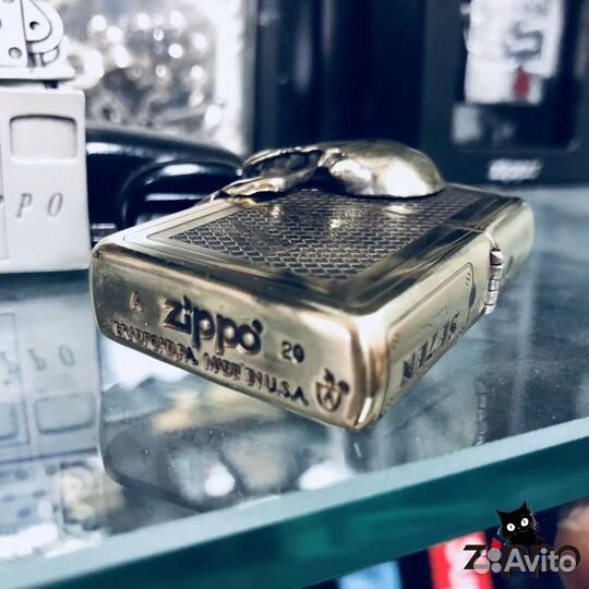 Зажигалка zippo Se7en Череп