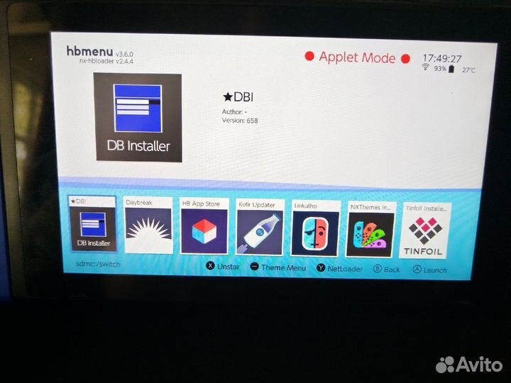 Nintendo switch прошитая