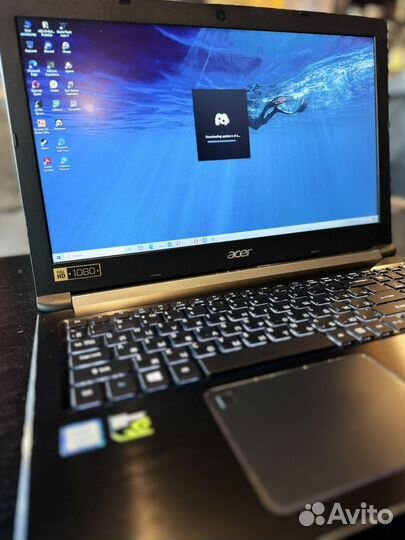 Игровой ноутбук Acer Aspire 7