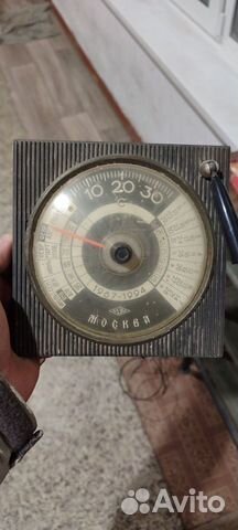 Настольный календарь термометр СССР объявление продам