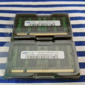 Samsung Ddr2 2*2Гб 6400S новые