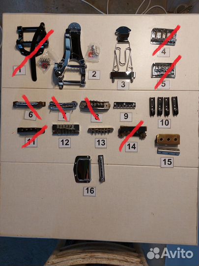 Струнодержатели, тремоло, бриджи