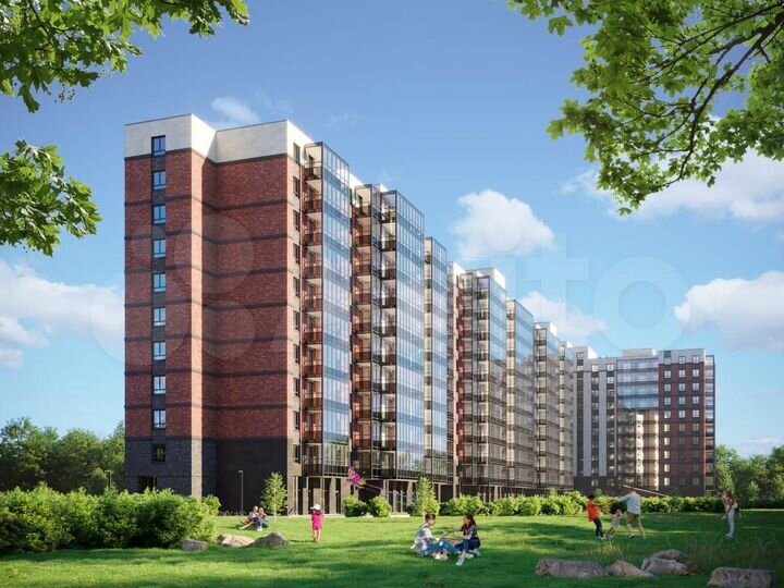 Квартира-студия, 25,6 м², 8/12 эт.