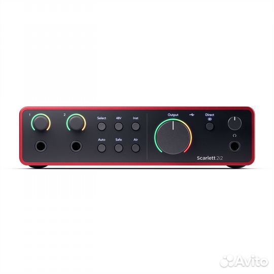 Focusrite Scarlett 2i2 4th Gen звуковая карта