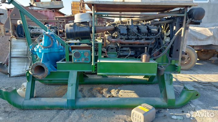 Дизельная мотопомпа