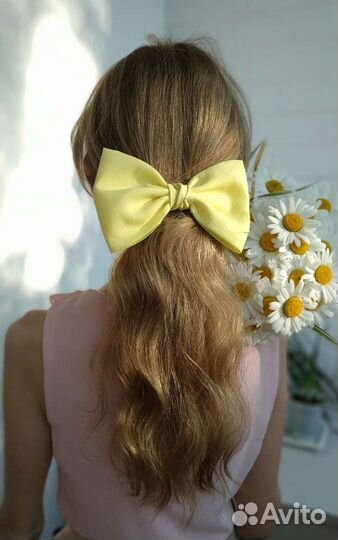 Заколки с бантами для волос