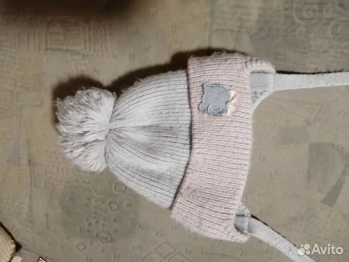 Шапки для девочки демисезонные