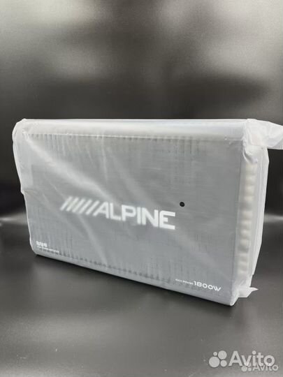 Усилитель alpine 1800W 4х канальный