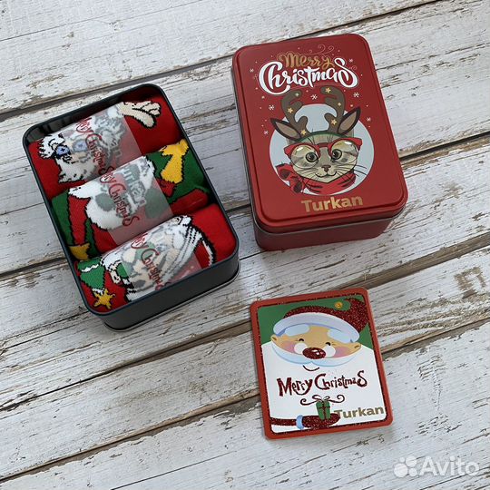 Носки новогодние