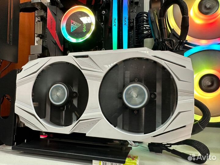 Видеокарта PCI-E Asus GeForce GTX 1060 dual OC 6Gb