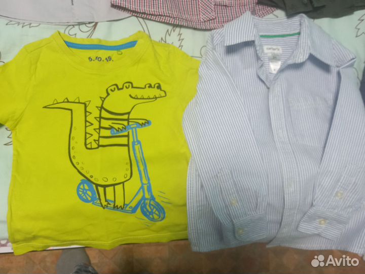 Вещи пакетом на мальчика 92 98