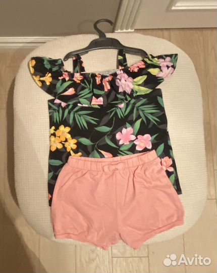 Комплект топ и шорты для девочки