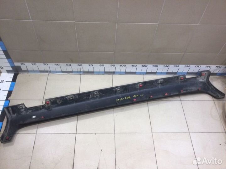 Накладка на порог (наружная) левая Kia Sportage SL