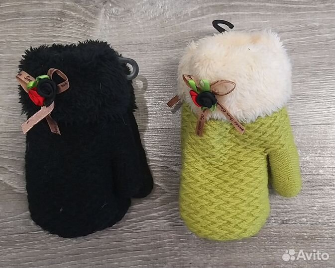 Варежки детские зимние