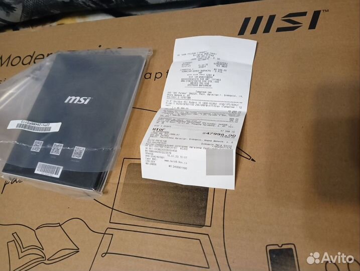 Ноутбук Игровой MSI Modern 15