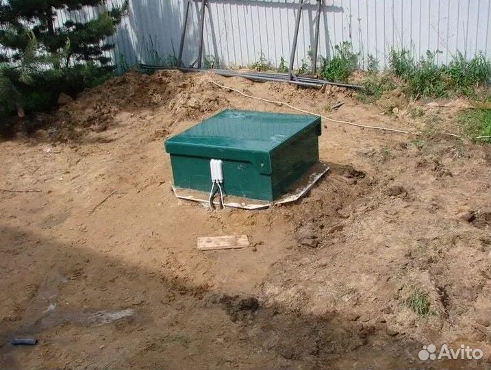 Септик монтаж в 1 день