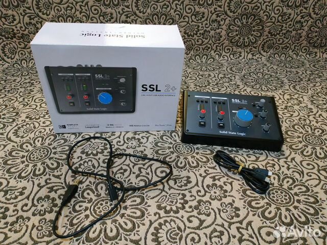 Solid State Logic SSL 2+ звуковая карта Б/У купить в Санкт-Петербурге ...
