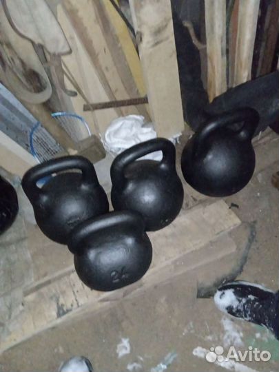 Гиря 16,32,24 кг