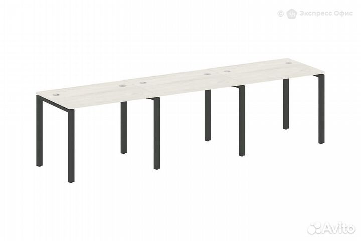 Стол-бенч линейный на 3 раб.места Metal system sty