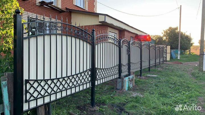 Кованый забор