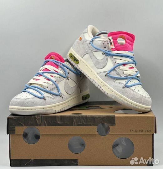 Кроссовки Nike Dunk Low Off-White