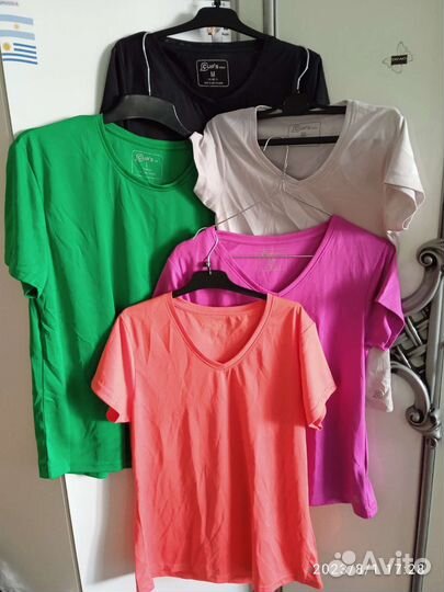 Футболка унисекс спортивная пото-защищенная