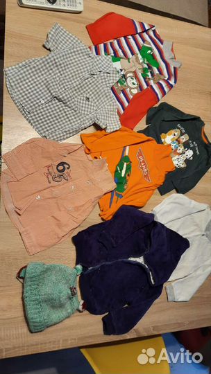 Вещи на мальчика пакетом 74 -92