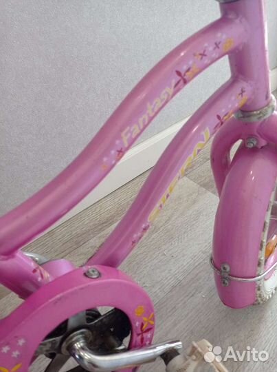Трех колесный детский велосипед.до 5 лет. Розовый