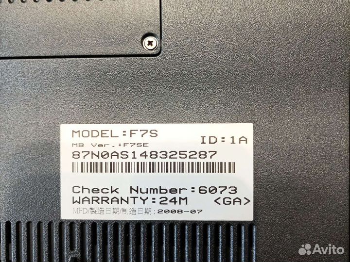 Ноутбук asus