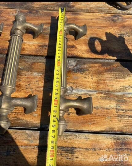 Латунные дверные ручки