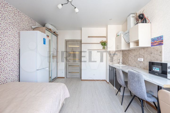 Квартира-студия, 22,3 м², 2/3 эт.