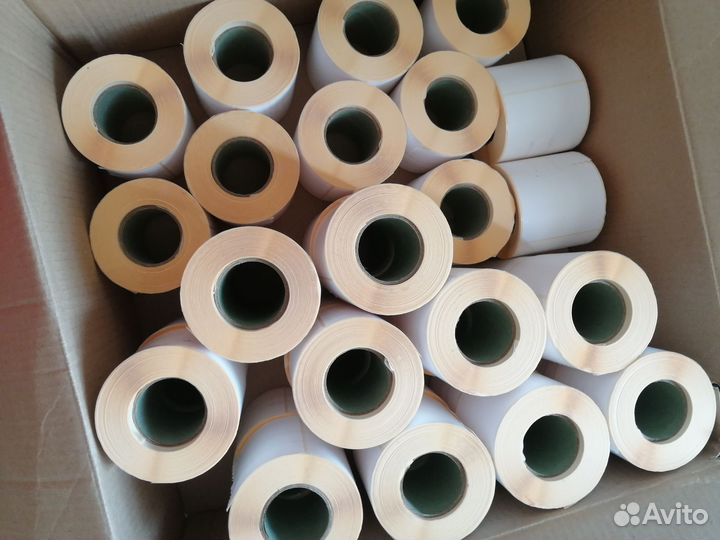 Термоэтикетки 75х120