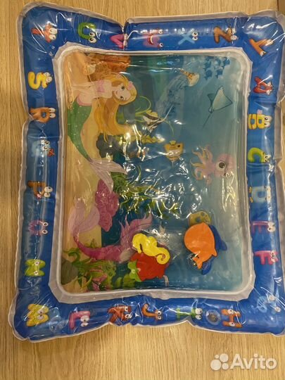 Детский развивающий водный коврик для детей