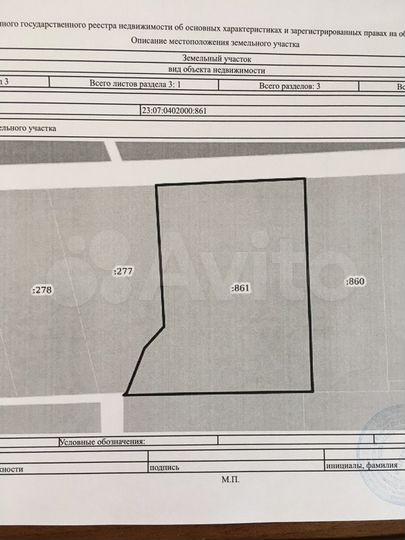 Участок 5,4 га (СНТ, ДНП)