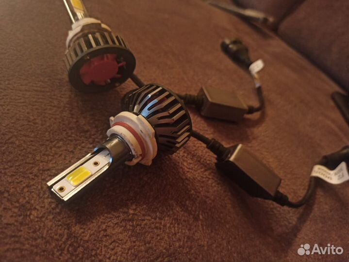 Led лампы hb4, двухрежимные новые